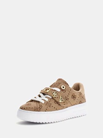 Guess Drift2 Kadın Krem Sneaker FLTDR2FAL12-MILK