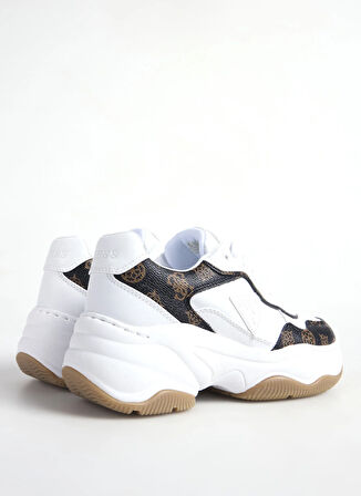 Guess Beyaz Kadın Sneaker FLTHPYFAL12-WHIBR