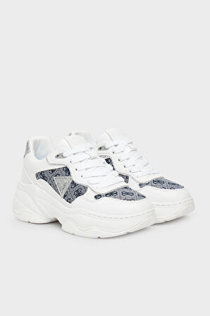 Guess Bayan Ayakkabı FLTHP4 FAL12 WHBLU