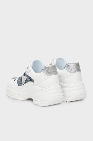 Guess Kadın Ayakkabı FLTHP4 FAL12 WHBLU
