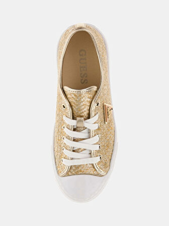 Guess Joezi Kadın Altın Sneaker FLTJOEFAP12-GOLD