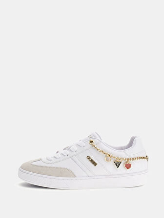 Guess Naoko Kadın Beyaz Sneaker FLTNAOLEA12-WHITE