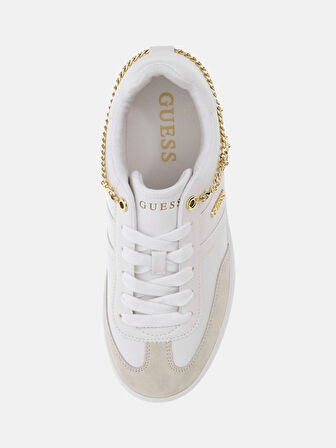 Guess Naoko Kadın Beyaz Sneaker FLTNAOLEA12-WHITE