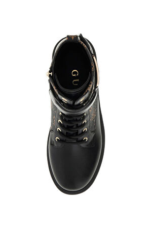 Kadın Oranda2 Monogram Desenli Toka Detaylı Bot - Siyah  | 39