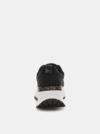 Guess Runit2 Kadın Siyah Sneaker FLTRT2FAB12-BLACK