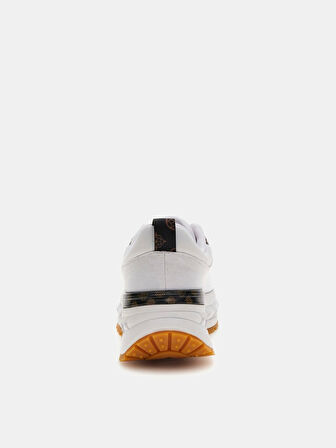 Guess Runit2 Kadın Beyaz Sneaker FLTRT2FAB12-WHITE