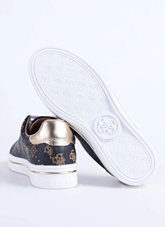 Guess Siyah - Kahve Kadın Sneaker FLTSS3FAL12-BLKBR