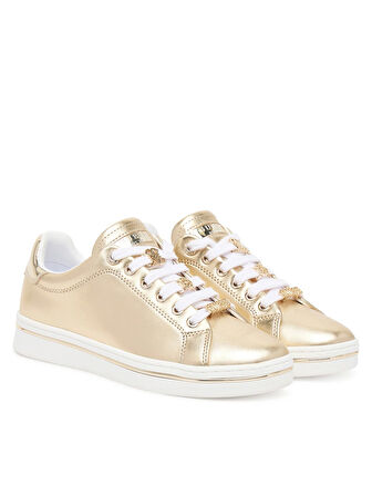 Guess Stasey3 Kadın Sarı Sneaker FLTSS3LEL12-PLATI