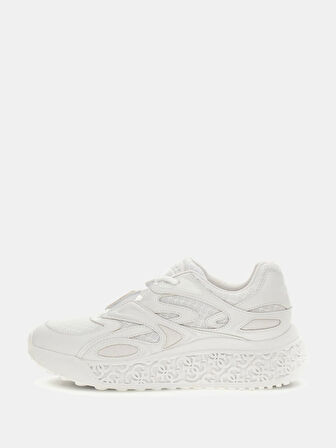 Guess Swania Kadın Beyaz Sneaker FLTSWALEA12-WHITE