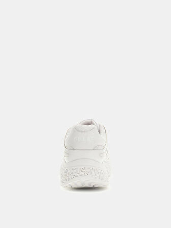 Guess Swania Kadın Beyaz Sneaker FLTSWALEA12-WHITE