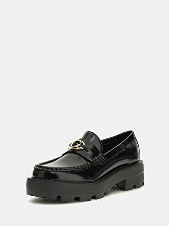 Guess Yanika Kadın Siyah Makosen FLTYNKELE14-BLACK