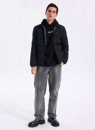 Guess Siyah Erkek Mont Z5YL09WGTN0-JBLK New Rohan Erkek Ak