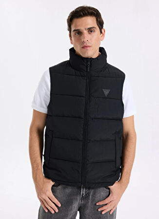 Guess Siyah Erkek Yelek Z5YL08WGTN0-JBLK New Rohan Erkek Ak