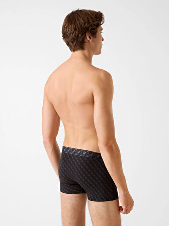 Guess Access Erkek Siyah 3'Lü Boxer Paketi U5BG69K6YW1-PJ2R
