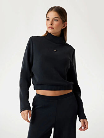 Guess Olympe Kadın Aktif Modal Karışımlı Scuba Sweatshirt V4YQ05KCAY2-G4P2
