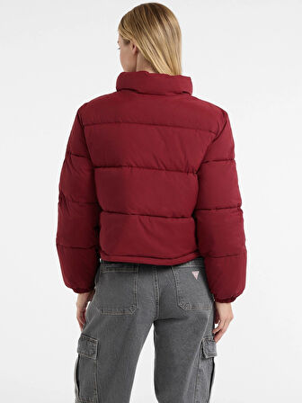 Guess Gj Cropped Kadın Kırmızı Mont W4BL20WGII2-G5M3