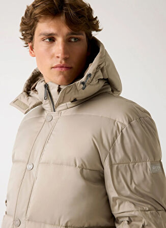 Guess Bej Erkek Mont M4BL21WGJ42-A90N Stretch Erkek Mont