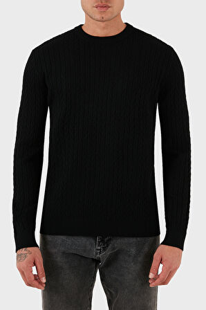 Guess Erkek Kazak M5BR41 Z2ZK2 JBLK