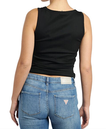 Guess Viviana Kadın Siyah Top W5BP10KCXJ2-JBLK