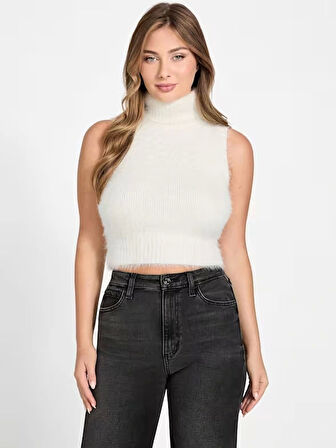 Guess Mei Kadın Beyaz Triko W5BR57Z3BH0-G1O6