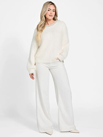 Guess Arisa Kadın Beyaz Triko W5BR58Z3BH0-G1O6