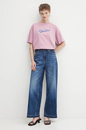 Guess Kadın Mavi Loose Fit Jean W5BA2ZD5RAA-GJEW
