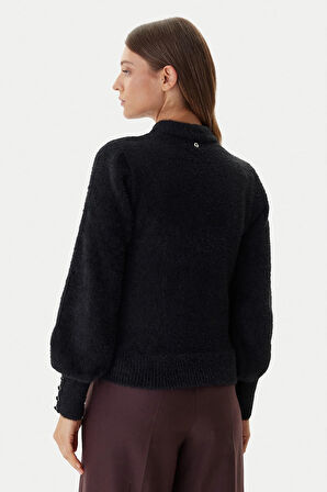 Kadın Yuki Triko - Siyah | S