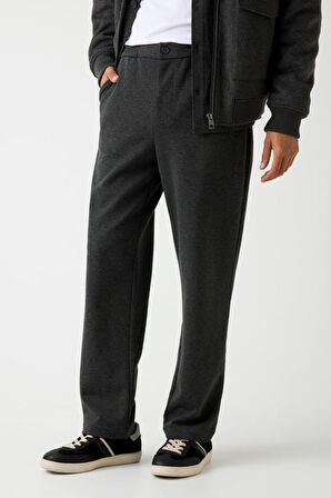 Erkek Daniel Tailored Fit Pantolon - Siyah | 32