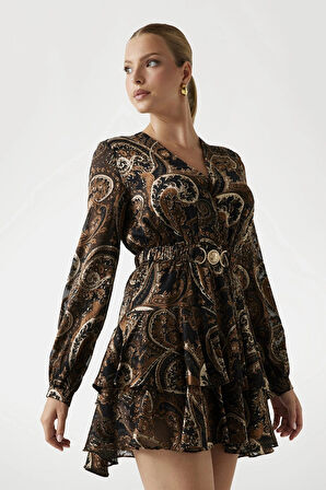 Guess Clarisse Kadın Çok Renkli Elbise W5BK53W2770-PB0P