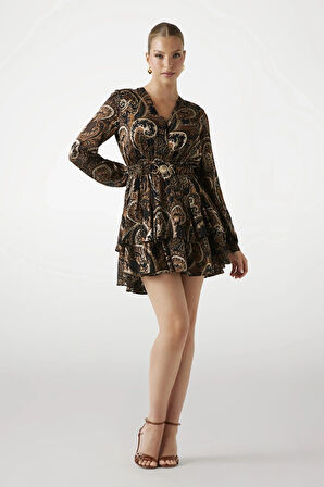 Guess Clarisse Kadın Çok Renkli Elbise W5BK53W2770-PB0P