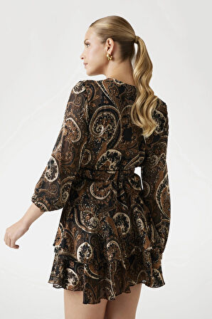 Guess Clarisse Kadın Çok Renkli Elbise W5BK53W2770-PB0P