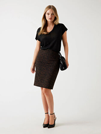 Guess Creta Kadın Çok Renkli Kalem Etek W5BD84W2362-P1V0