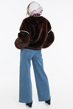 Guess Katia Kadın Çok Renkli Kürk W5BL67W3790-FNH1