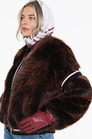 Guess Katia Kadın Çok Renkli Kürk W5BL67W3790-FNH1