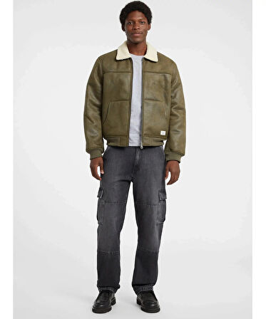 Guess Jeans Erkek Yeşil Bomber Ceket M5BL1DW1862-F8LJ