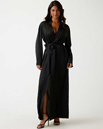 Guess Strass Kadın Uzun Kimono Sabahlık | S