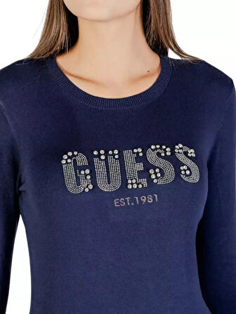 Guess Reyna Kadın Mavi Triko W5BR40Z2NQ2-G77G