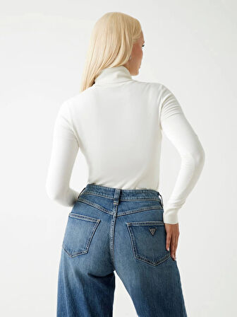 Guess Melanie Kadın Beyaz Triko W5BR39Z2NQ2-G012