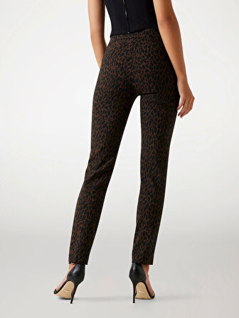 Guess Creta Kadın Çok Renkli Slim Fit Pantolon W5BB18W2362-P1V0