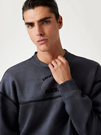 Guess Shiro Erkek Çok Renkli Aktif Scuba Sweatshirt Z5BQ06KCJY2-G969