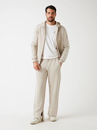 Guess Finlo Erkek Bej Aktif Sweatshirt Z5BQ12KB3P2-G9D0