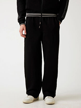 Guess Finlo Erkek Siyah Aktif Regular Fit Eşofman Altı Z5BB06KB3P2-JBLK