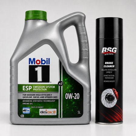 Mobil 1 Esp X2 0W-20 Motor Yağı 5 Litre + Balata Spreyi 500 ml