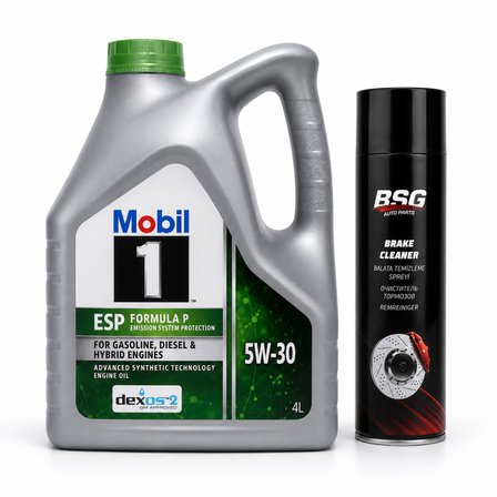 MOBİL 1 ESP FORMULA P DEXOS2 DPF MOTOR YAĞI 5W-30 4 Litre + Balata Spreyi 500 ml