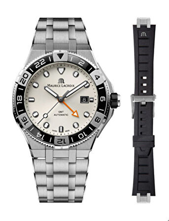 Aikon Venturer GMT 43 mm AI6158-SS00F-130-A ML-AI6158SS00F130-A