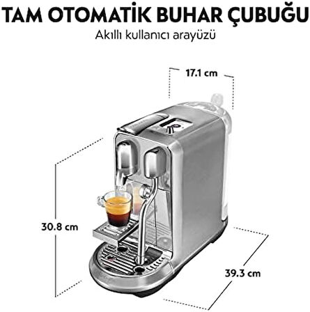 Nespresso J520 Creatista Plus Süt Çözümlü Kahve Makinesi Outlet