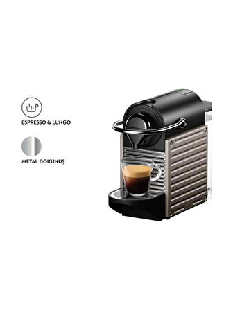 Nespresso C61 Pixie Titan Kapsüllü Kahve Makinesi Outlet