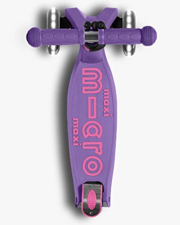 Micro Maxi Deluxe Katlanabilir Purple Işıklı Scooter MMD100