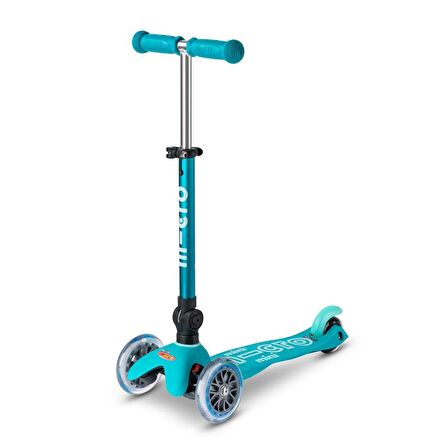 Micro Scooter Mini Deluxe Katlanabilir Aqua Blue 3 Tekerlekli Scooter MMD155