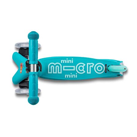 Micro Scooter Mini Deluxe Katlanabilir Aqua Blue 3 Tekerlekli Scooter MMD155